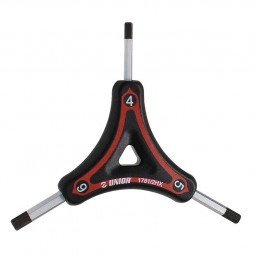 UNIOR Clé six pans à trois...