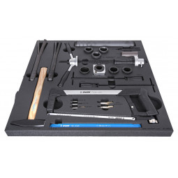 UNIOR Set of tools in tray...