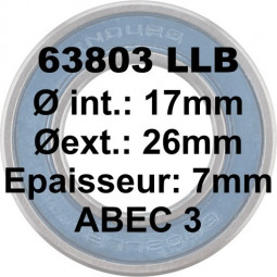 63803 LLB 17x26x7  Bearing...