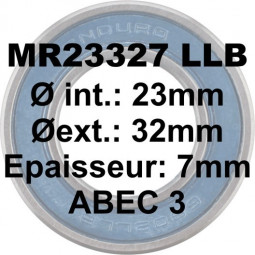 MR23327 LBB Bearing 23x32x7...