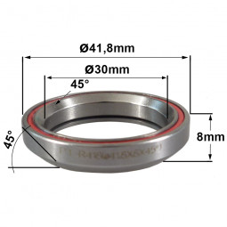 Roulement R418 30 x 41.8 x...