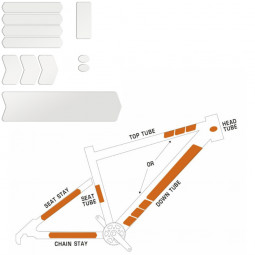 Frame guard kit "Clear" -...