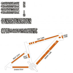Frame guard kit "Cross...