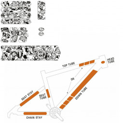 Frame guard kit "Comics...